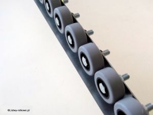 Roller rail type 800G /UV/2mm L=2000mm