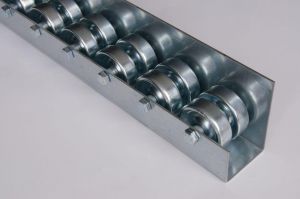 Roller rail type 645L/2mm/CH in cold store L=2000mm